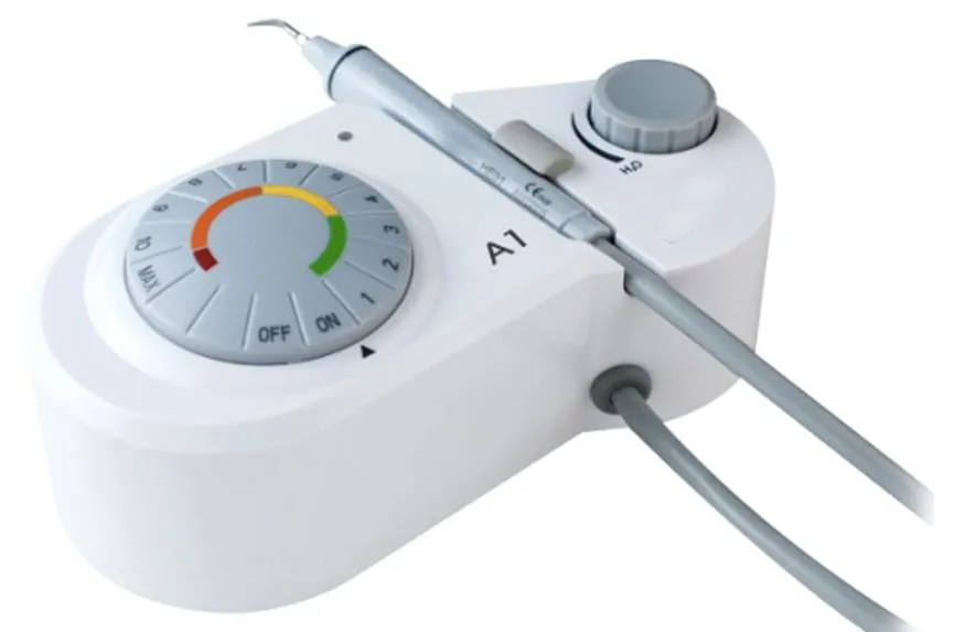 Escalador ultrasónico dental LED con puntas de pieza de mano 5X