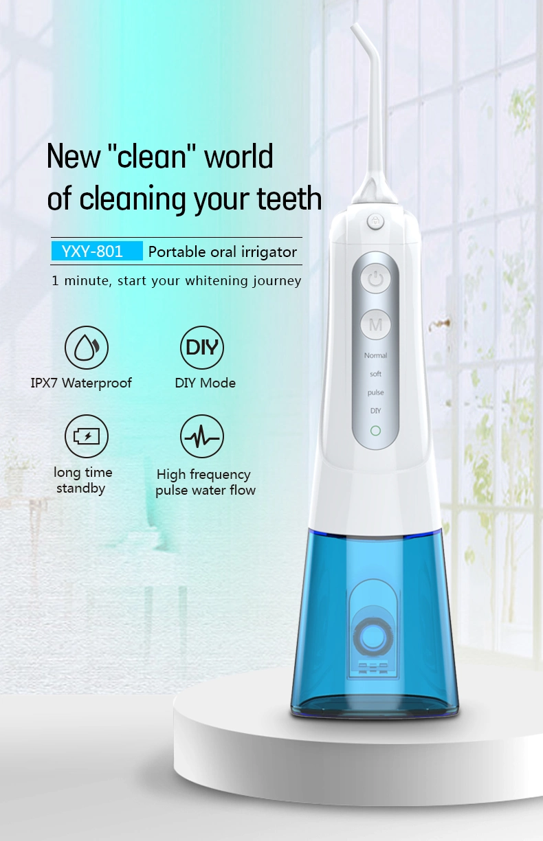 Portable Oral Water Irrigator Cordless Wireless Teeth Flosser