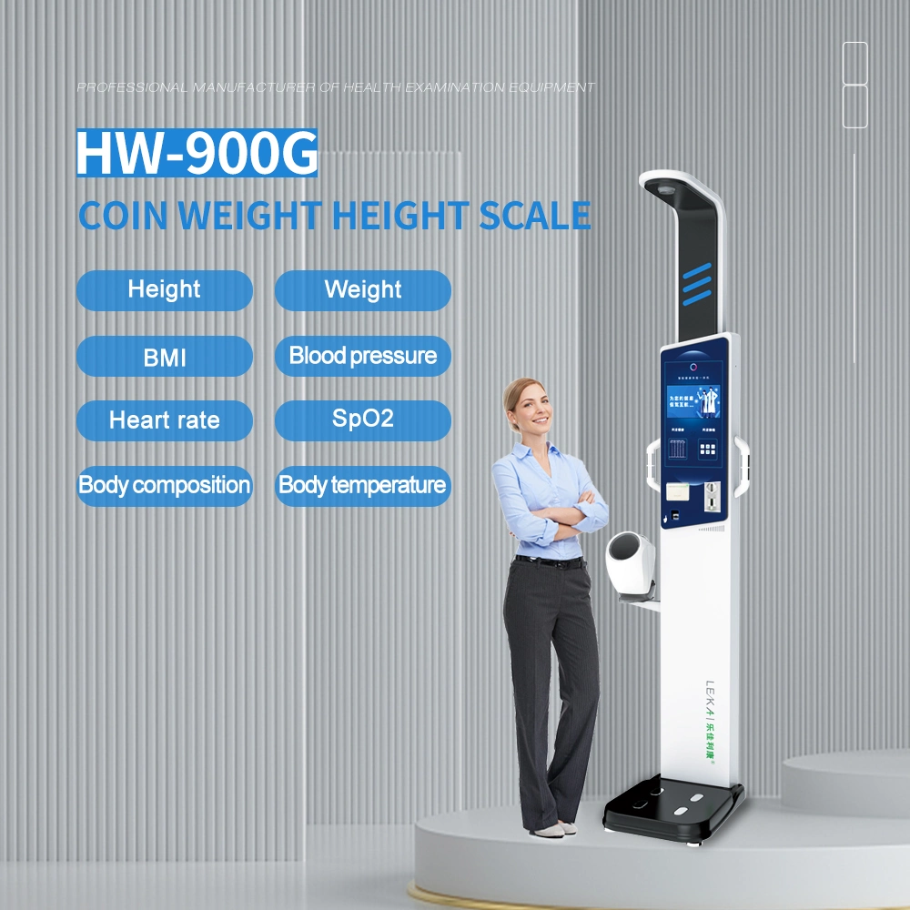 Body Fat Scale Weight Machine BMI Analyzer Hospital Blood Pressure Kiosk