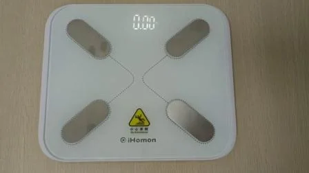 Báscula electrónica Ihomon para medir el contenido de agua y grasa corporal del baño, 180kg